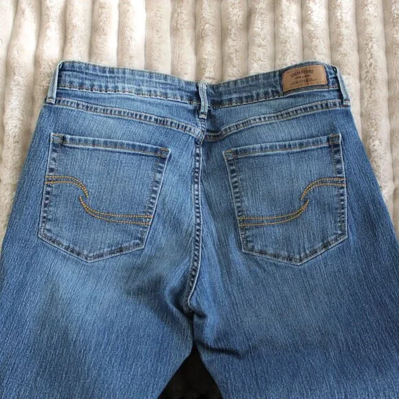 Signature by Levi Strauss Modern Boot Cut Jeans Size 12S - Picture 4 of 7